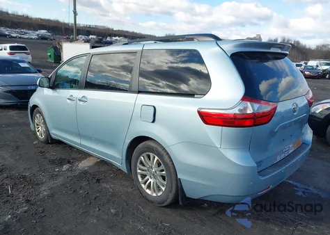 2016 Toyota Sienna Xle Premium 8 Passenger from USA, damaged, VIN 5TDYK3DC9GS758610